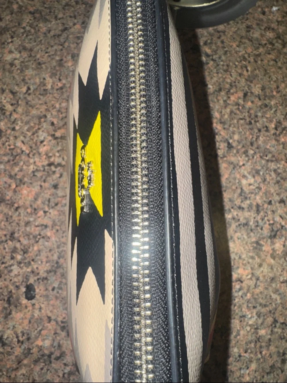 Coach X Coachella "Dreamweaver" Tribe / Hawk Feather clutch 💎PRISTINE💎 - Picture 3 of 10